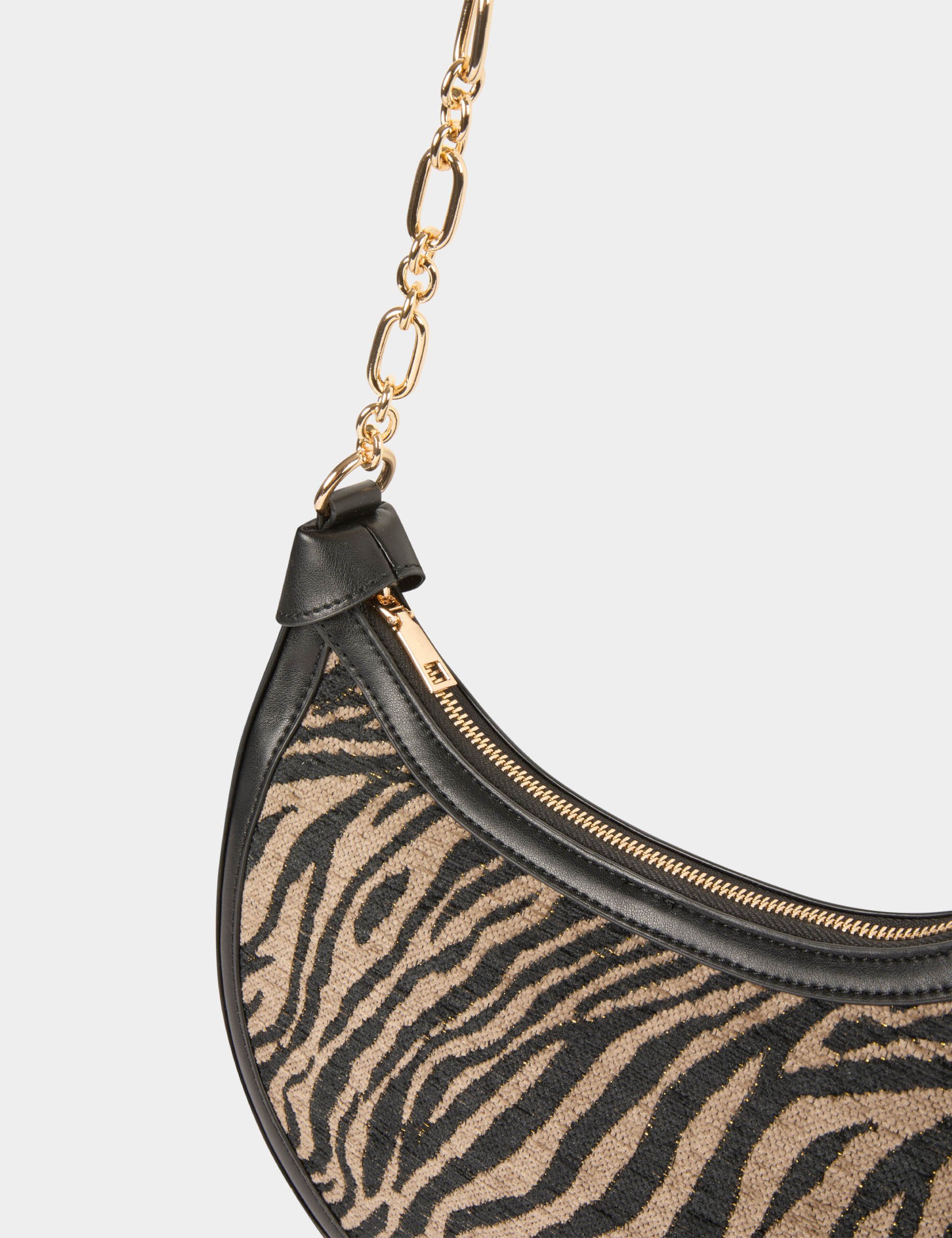 zebra halve maantas zwart vrouw Zebra halve maantas zwart vrouw
