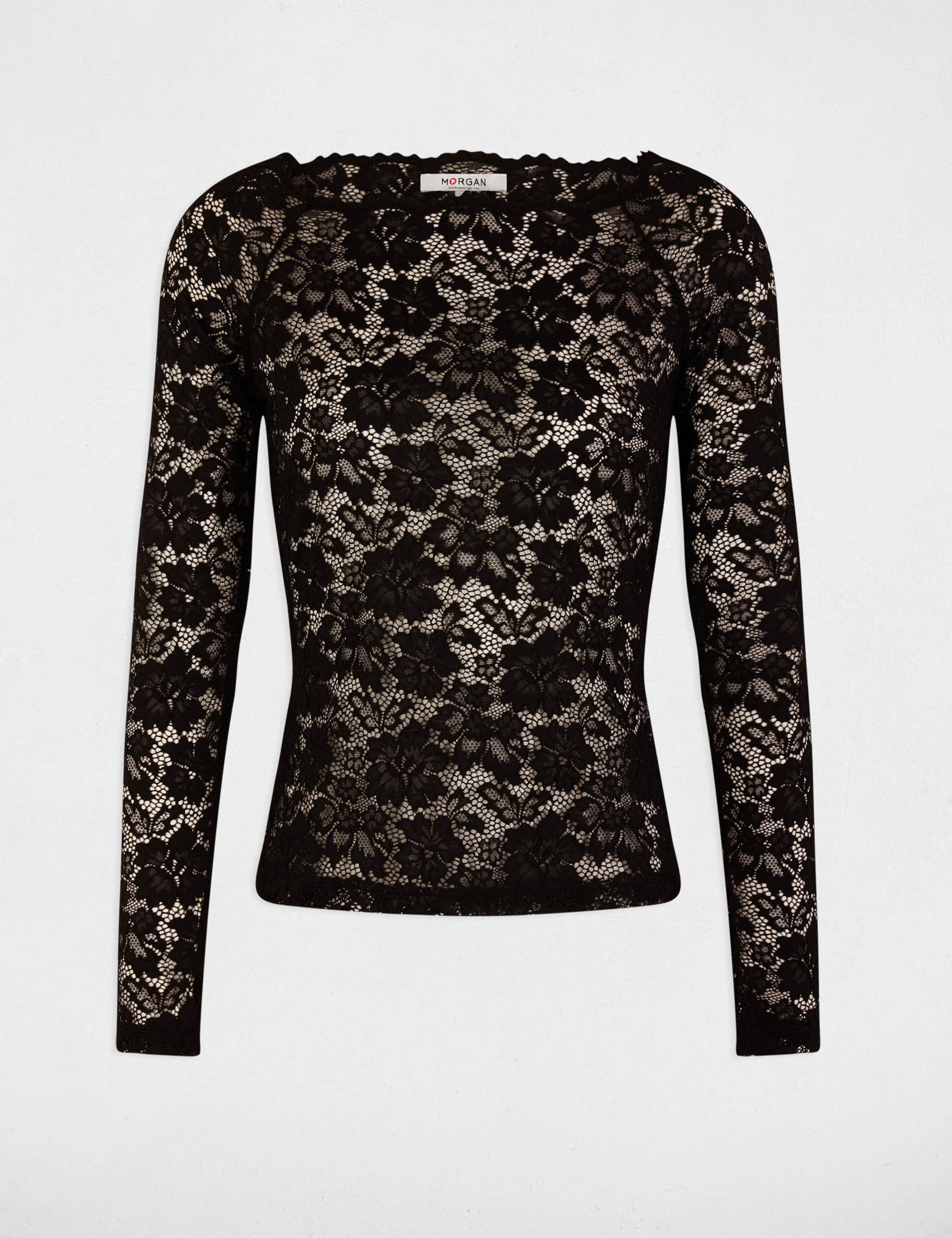 lange mouwen t shirt zwart vrouw Lange mouwen T-shirt zwart vrouw