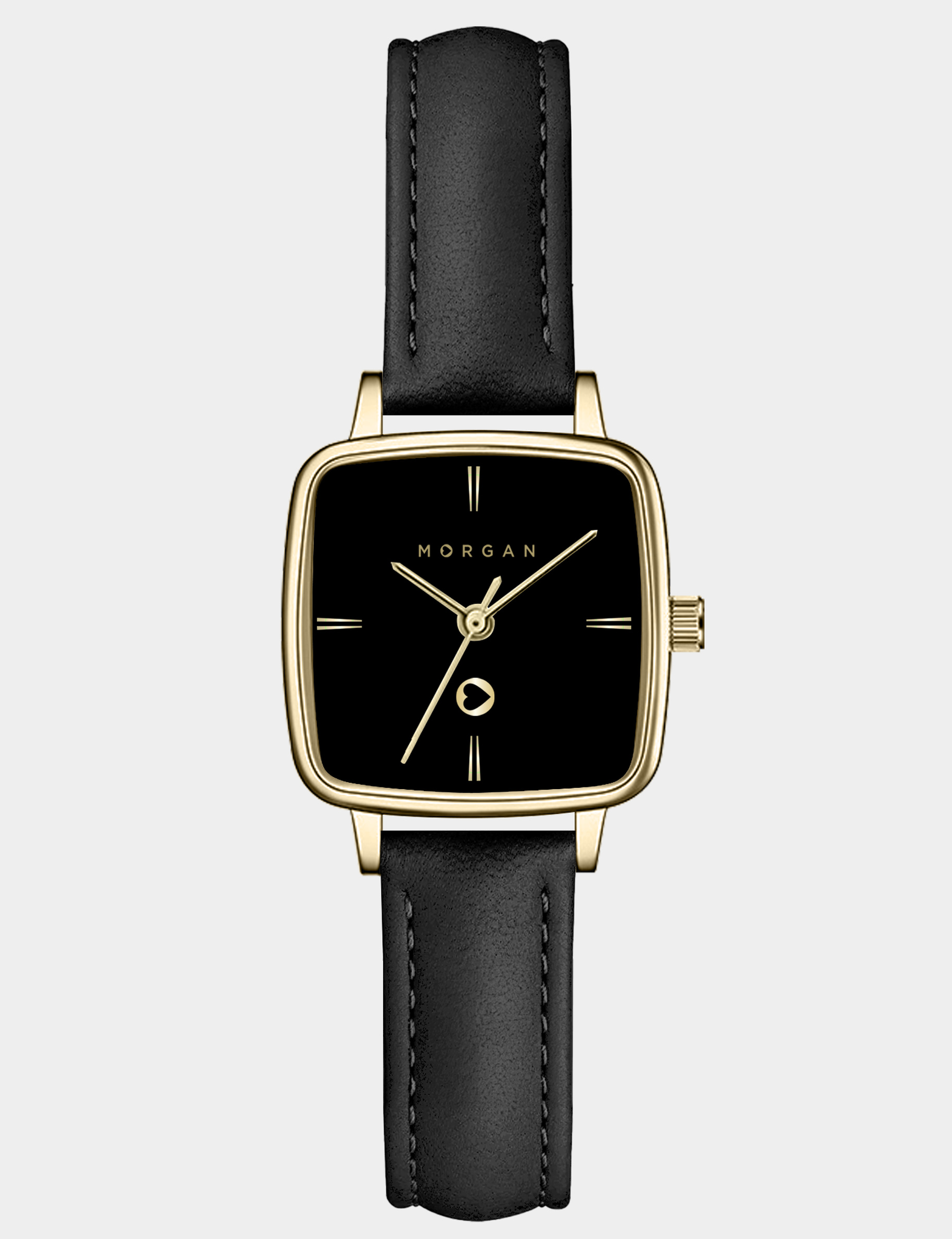 Montre classique jaune or femme