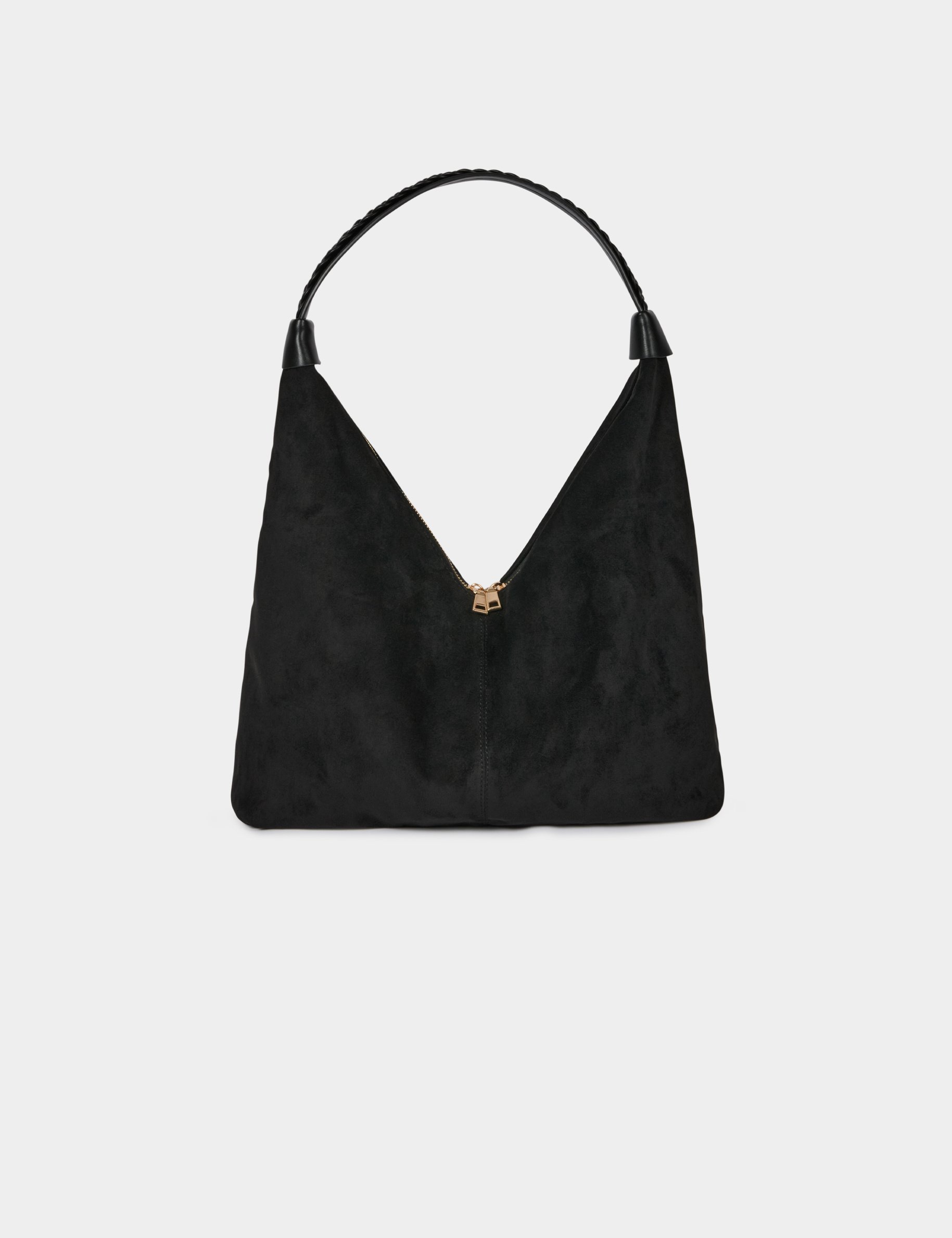 Sac hobo su&eacute;dine noir femme