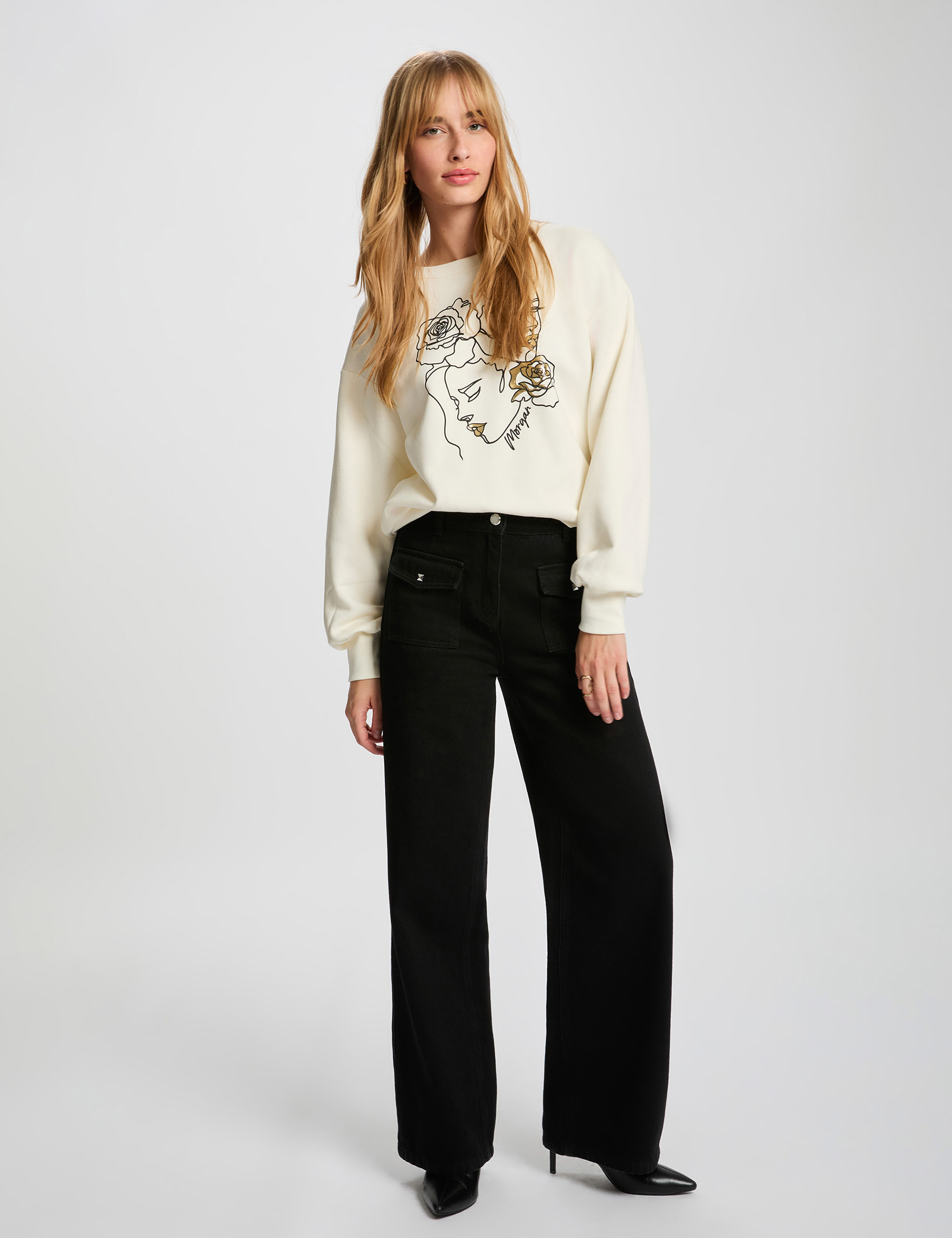 pull maille legere blanc femme Pull maille légère blanc femme