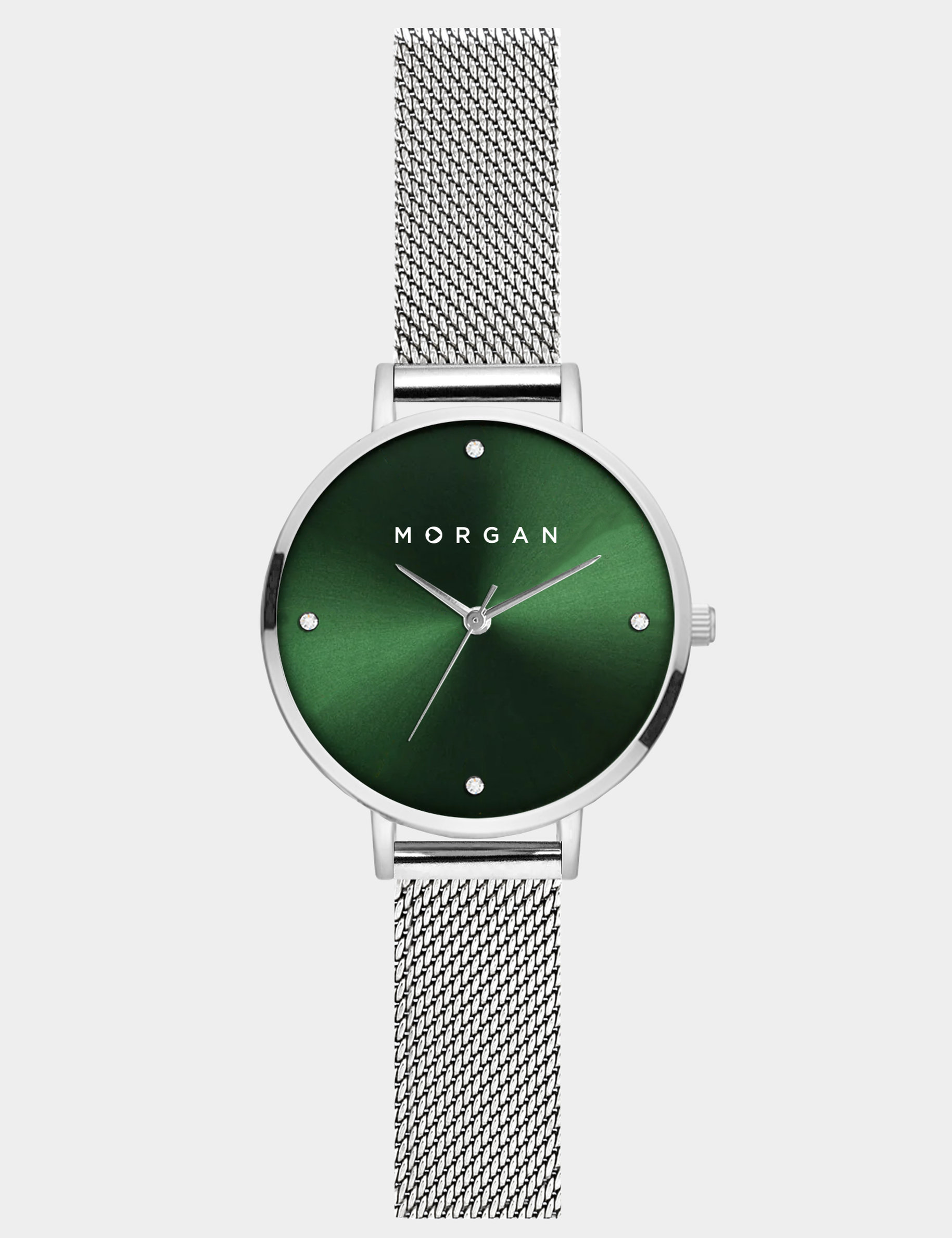 Montre couleur argent femme