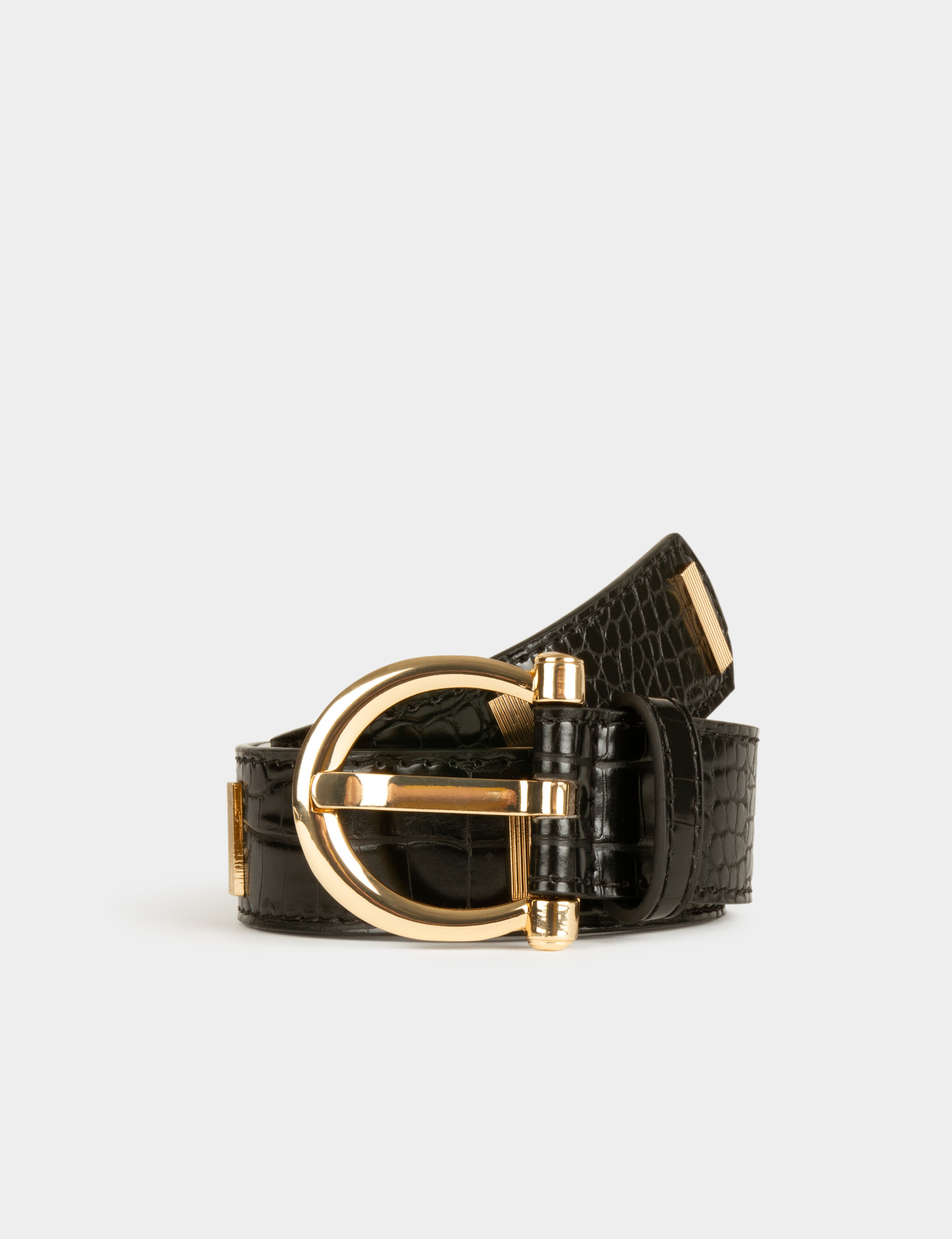 Croc Belt zwart vrouw