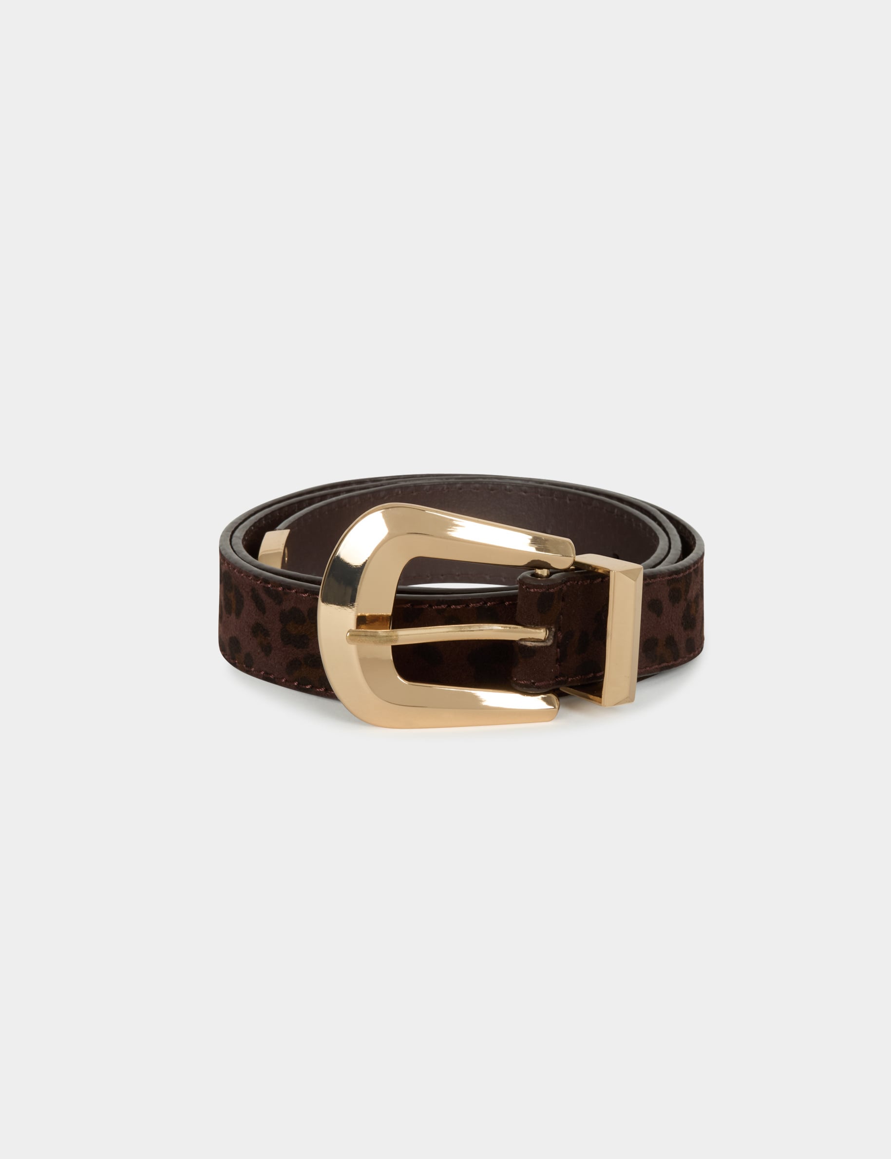 Ceinture croco multicolore femme