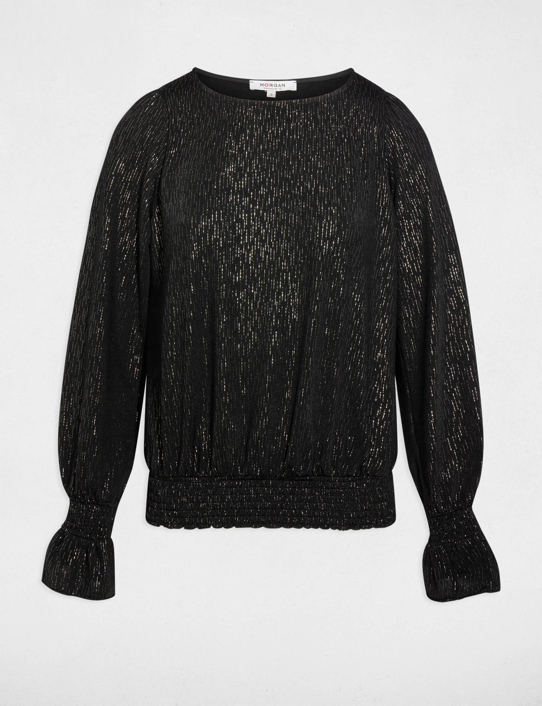 T-shirt manches longues noir femme