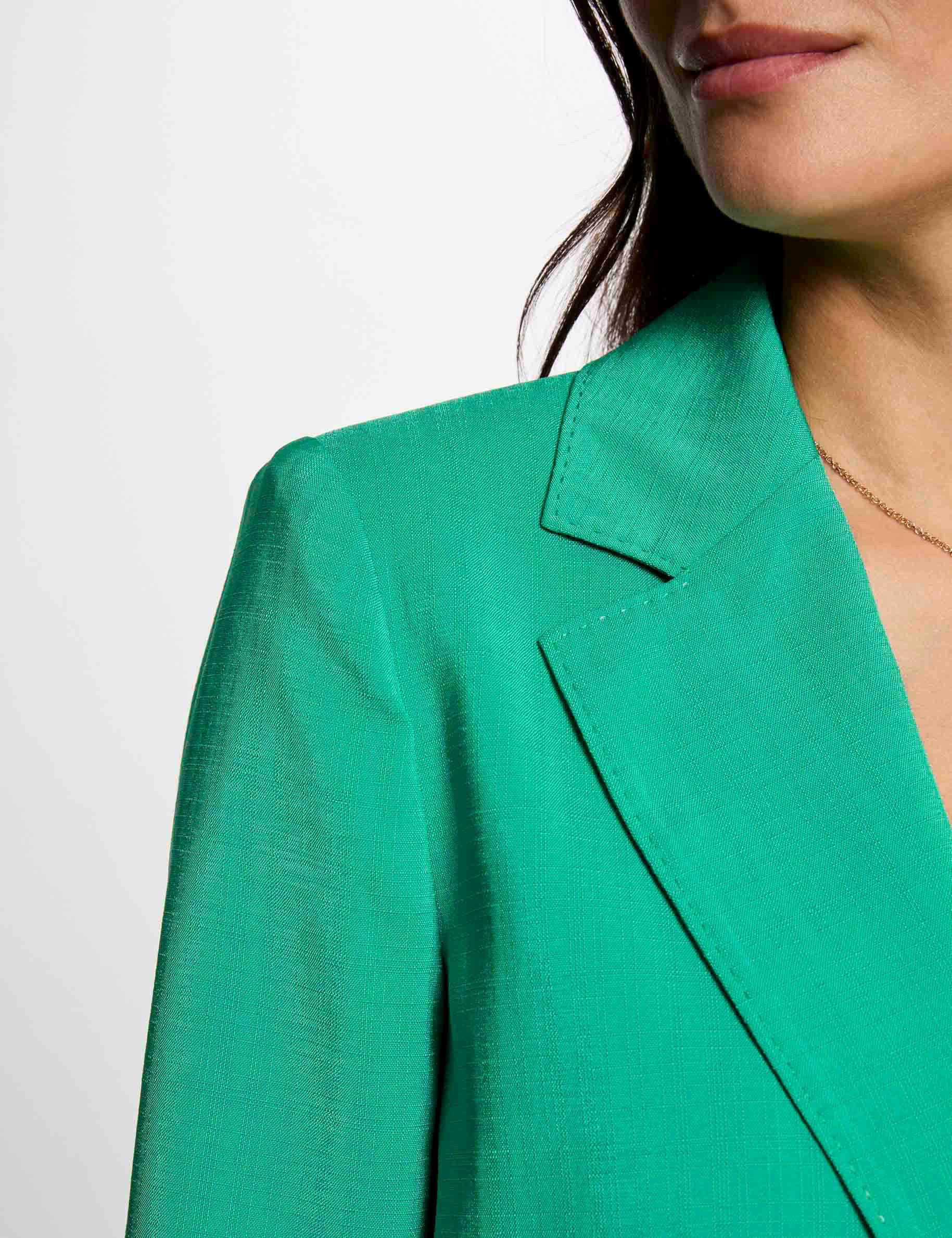 vlotte blazer emerald groen vrouw Vlotte blazer emerald groen vrouw