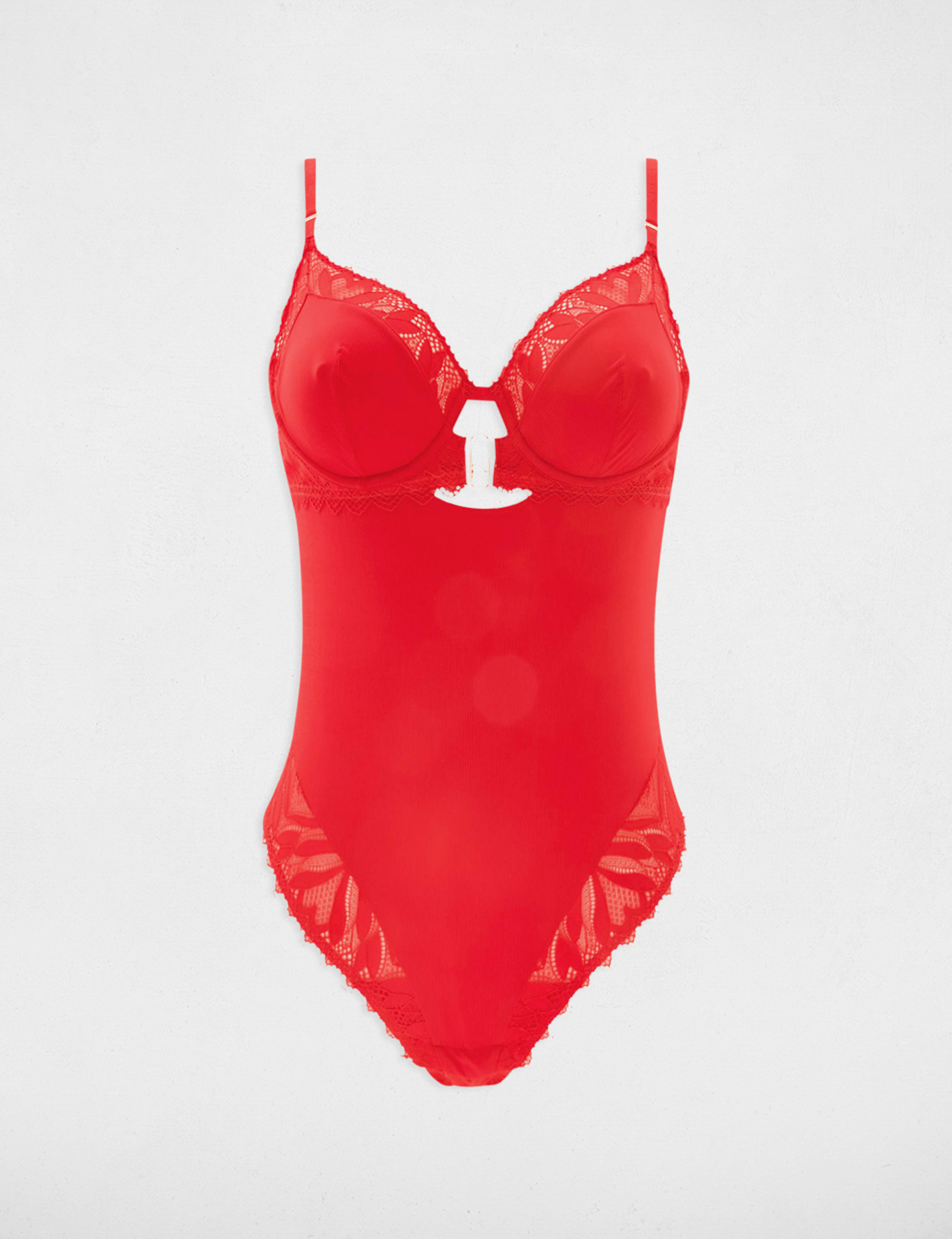 tanga body rood vrouw Tanga-body rood vrouw