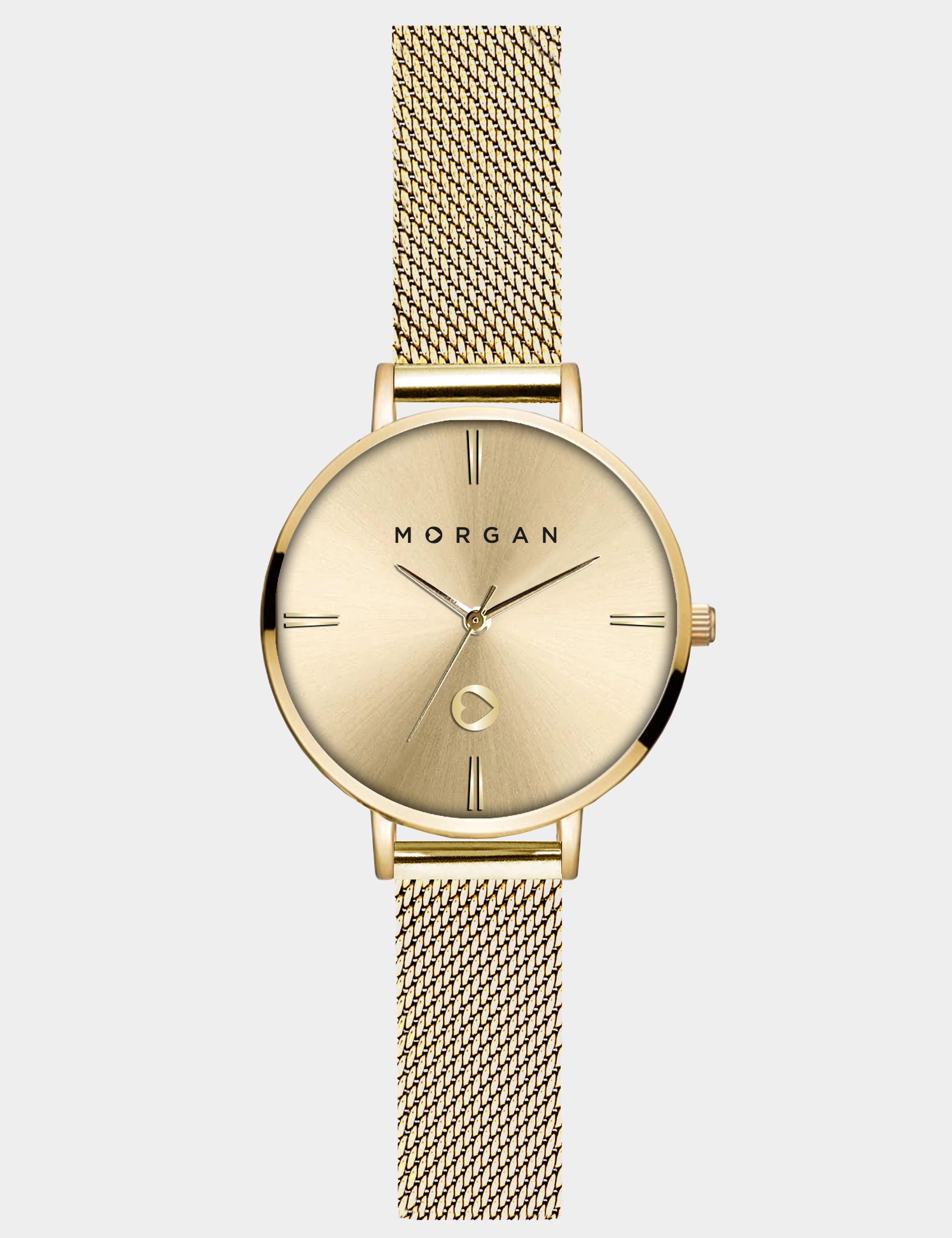 Montre jaune or femme