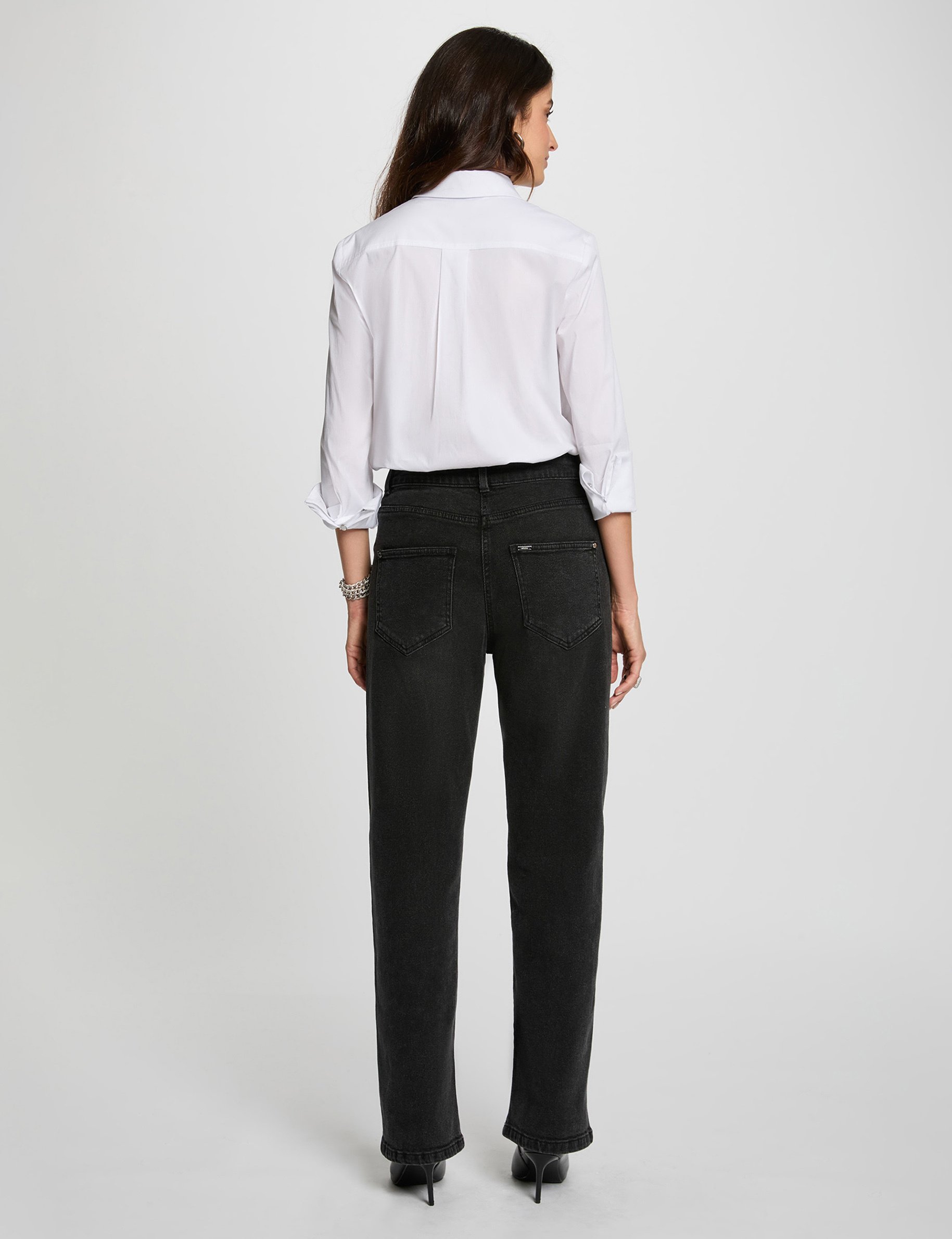 chemise manches longues blanc femme Chemise manches longues blanc femme