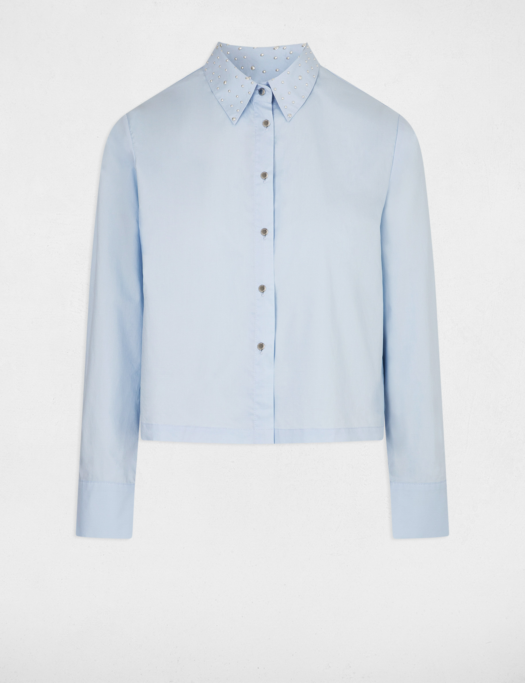 overhemd met lange mouwen blauw medium vrouw Overhemd met lange mouwen blauw medium vrouw