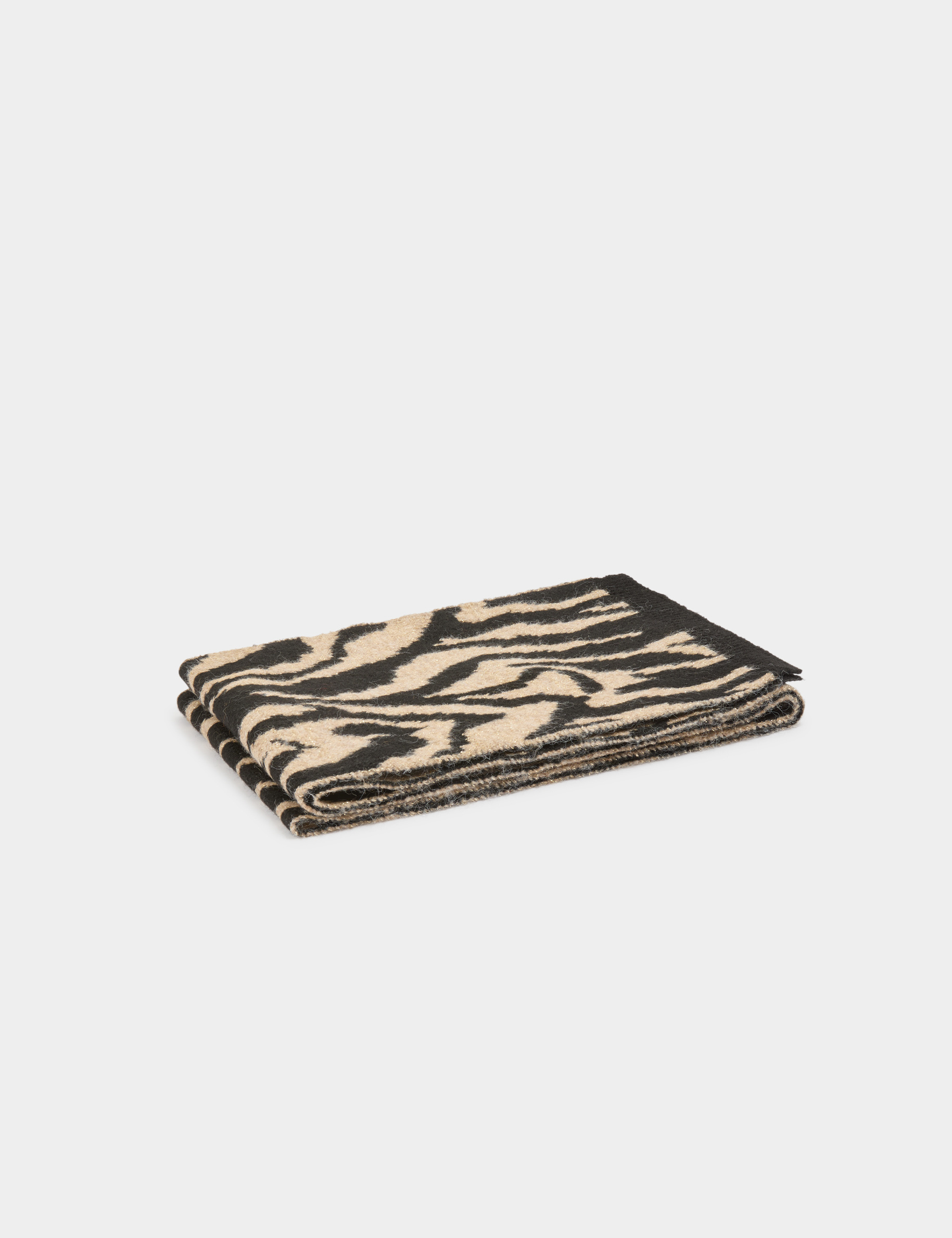 echarpe imprimee zebre multicolore femme Écharpe imprimée zèbre multicolore femme