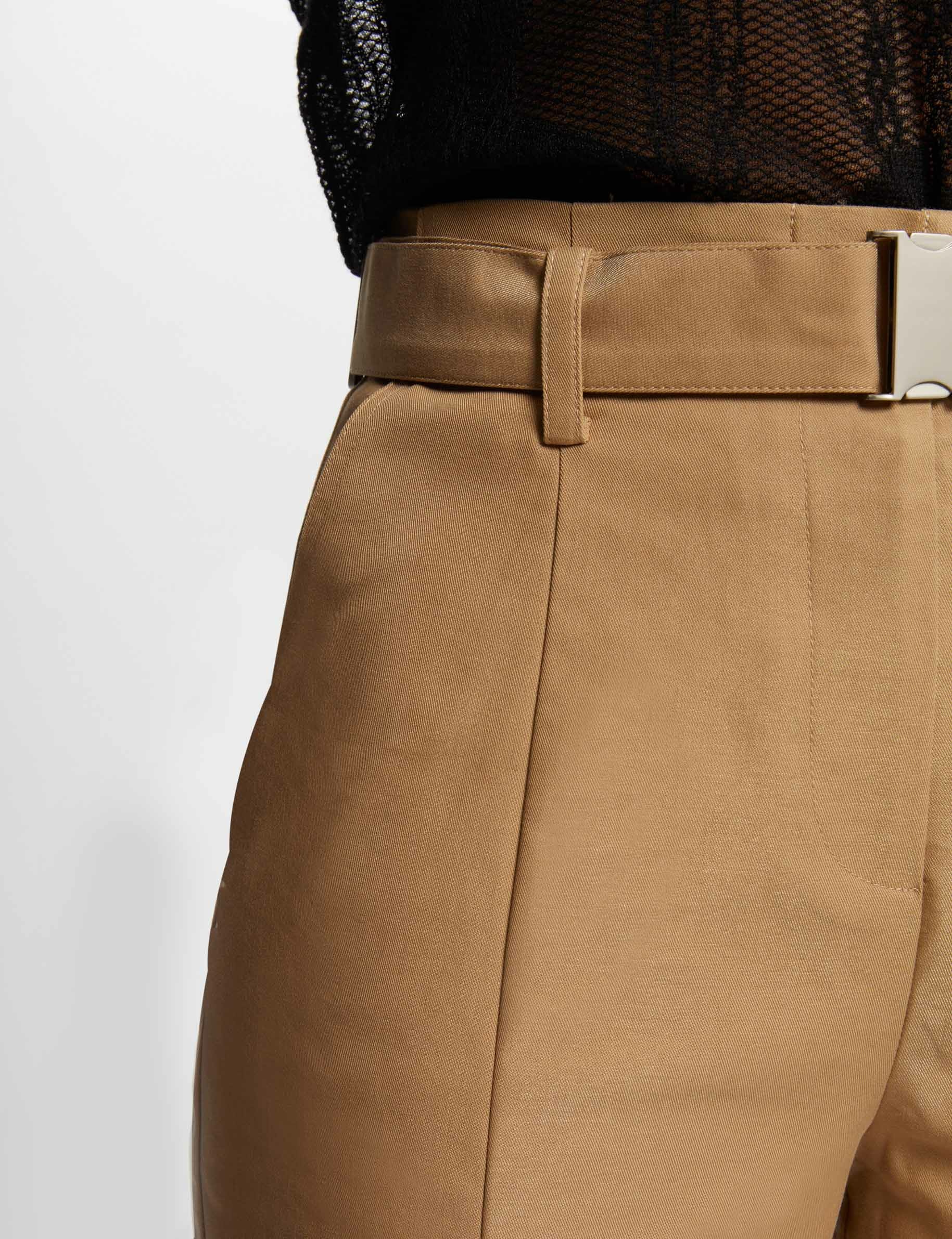 pantalon cargo 78eme beige femme Pantalon cargo 7/8ème beige femme