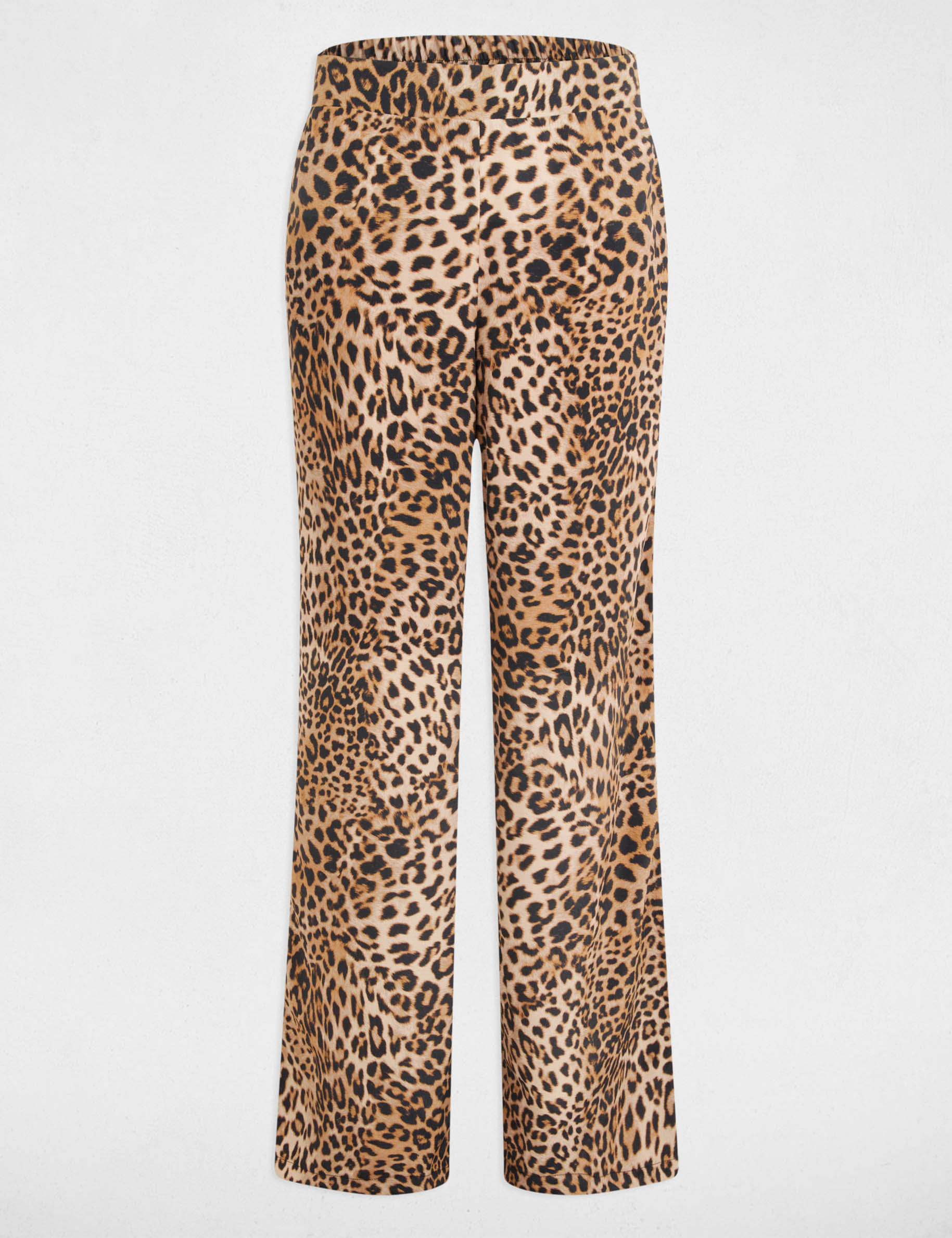 wijde broek met print meerkleurig vrouw Wijde broek met print meerkleurig vrouw