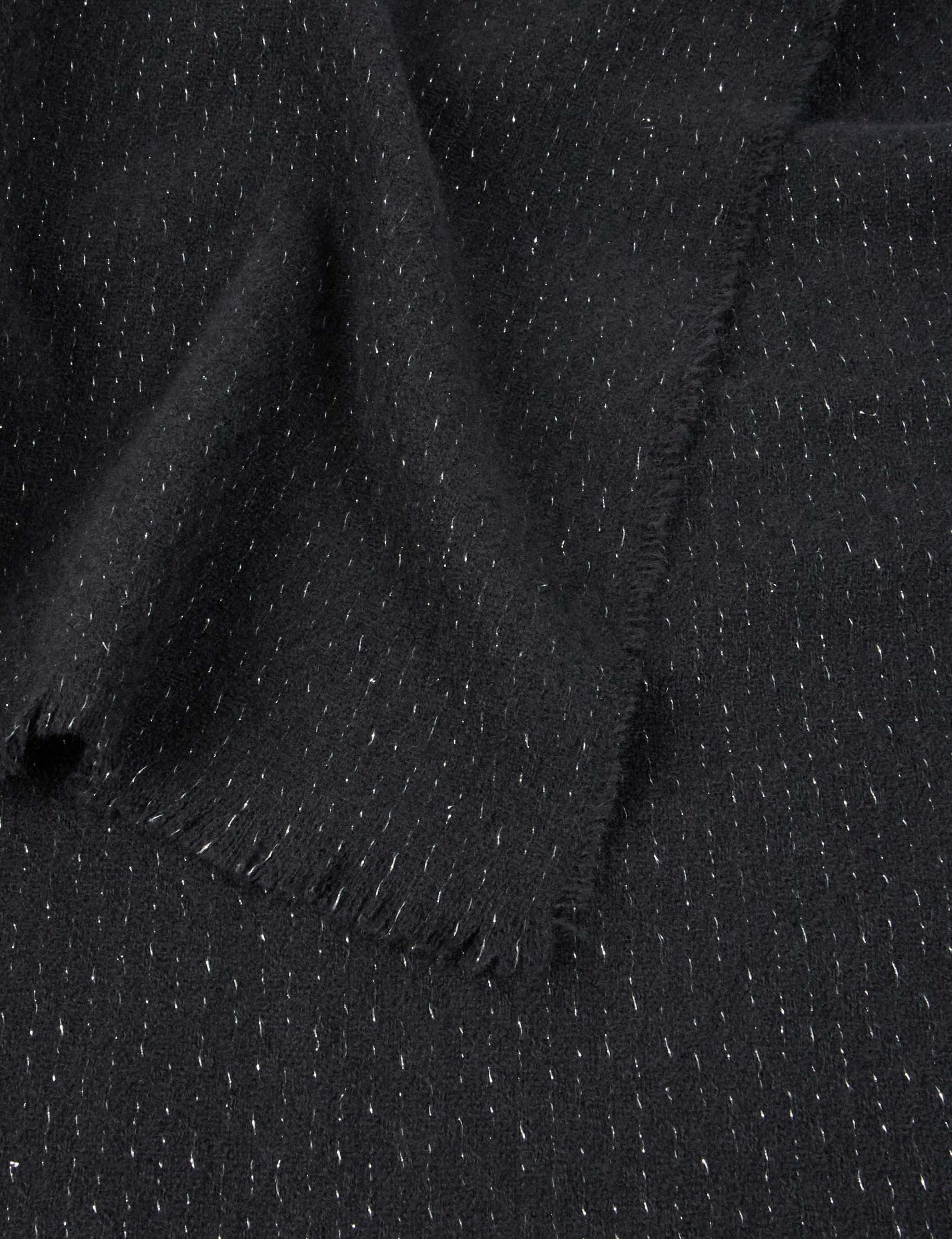 Écharpe noir femme