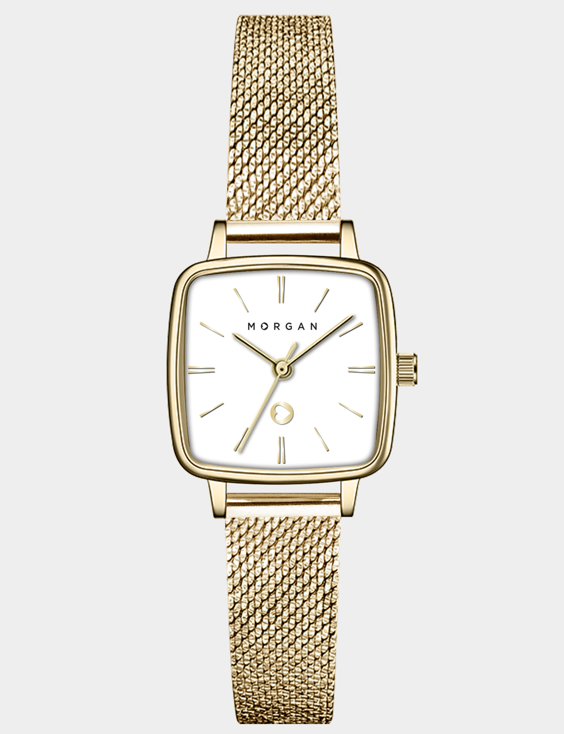 Montre classique jaune or femme