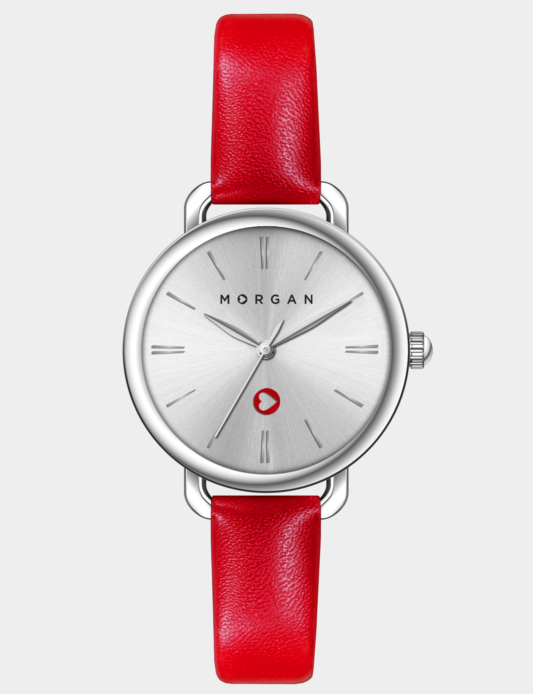 Montre couleur argent femme