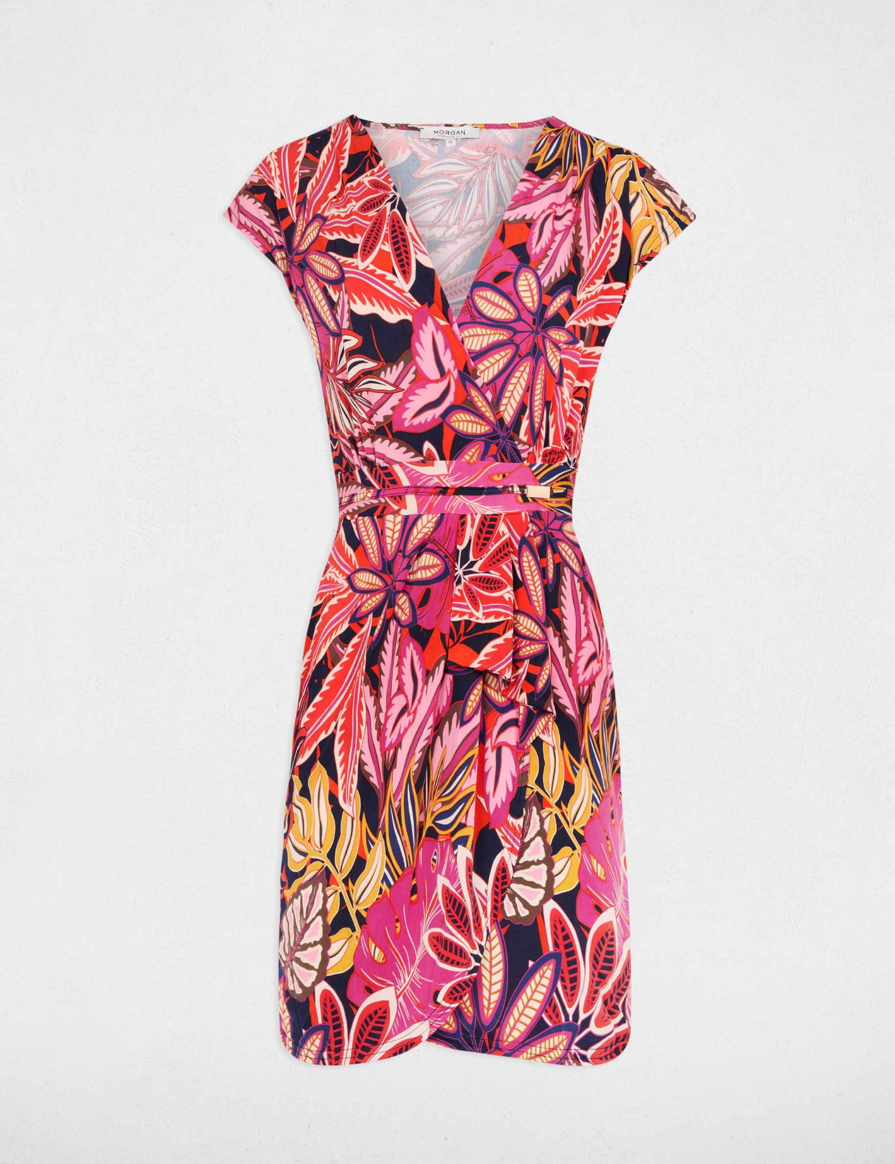 robe courte portefeuille multico femme Robe courte portefeuille multico femme
