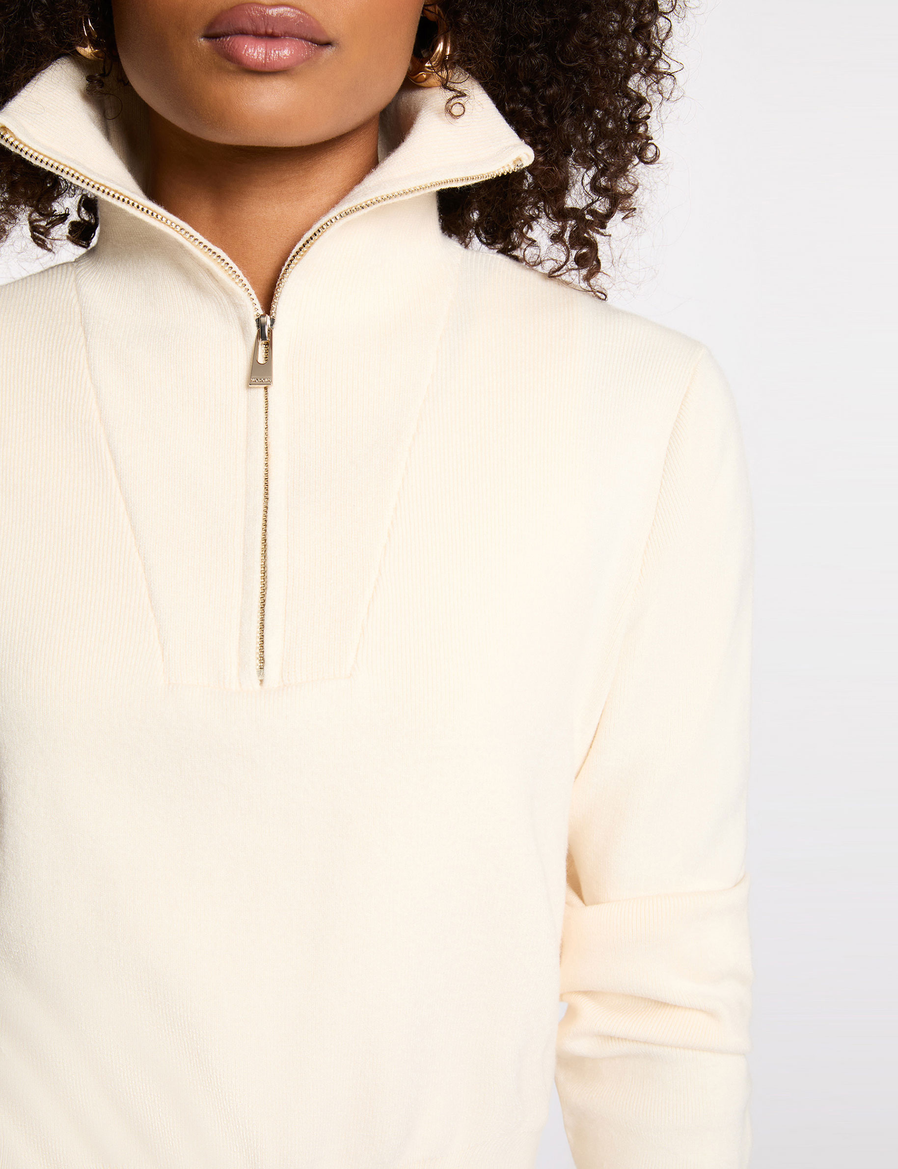 robe courte effet 2 en 1 ivoire femme Robe courte effet 2-en-1 ivoire femme