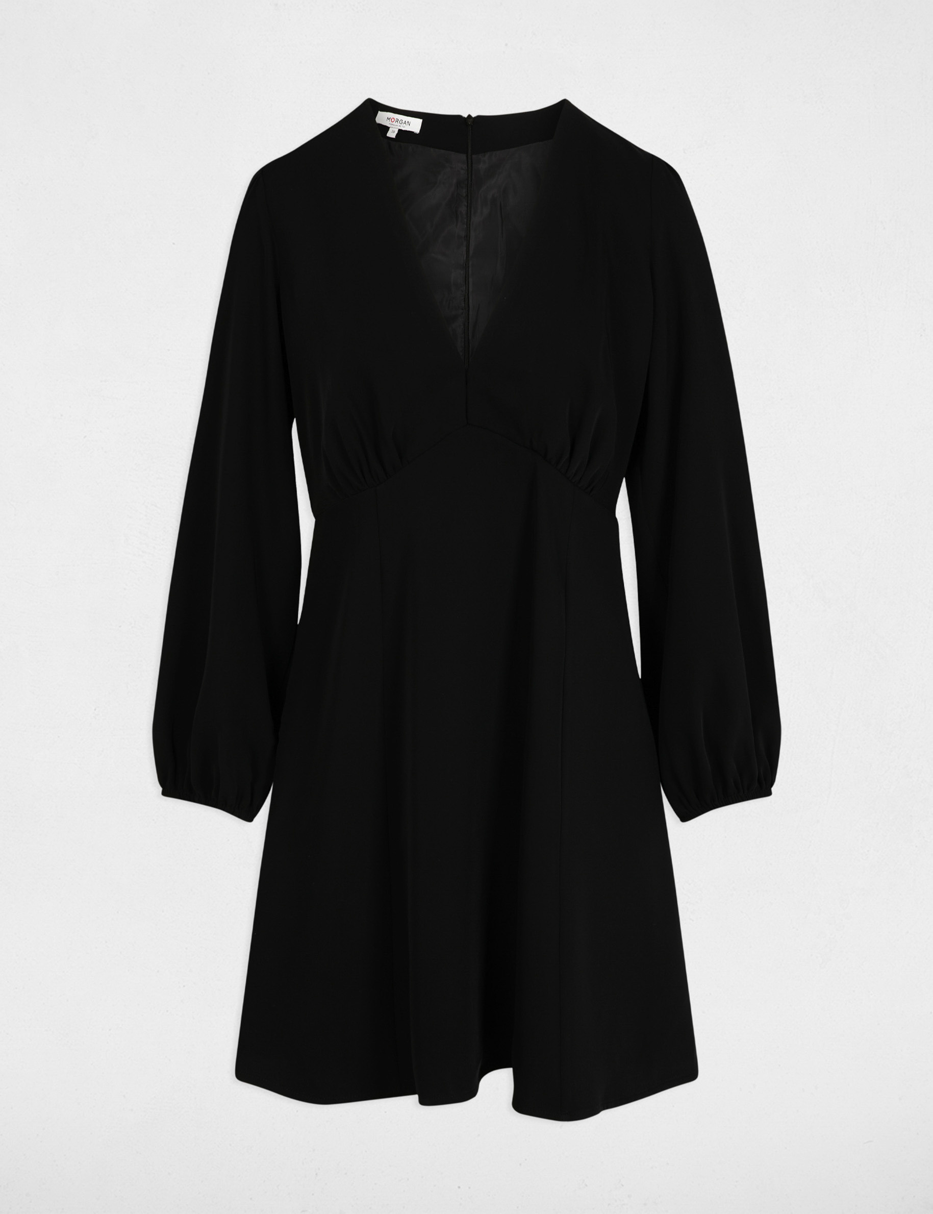 robe courte trapeze noir femme Robe courte trapèze noir femme