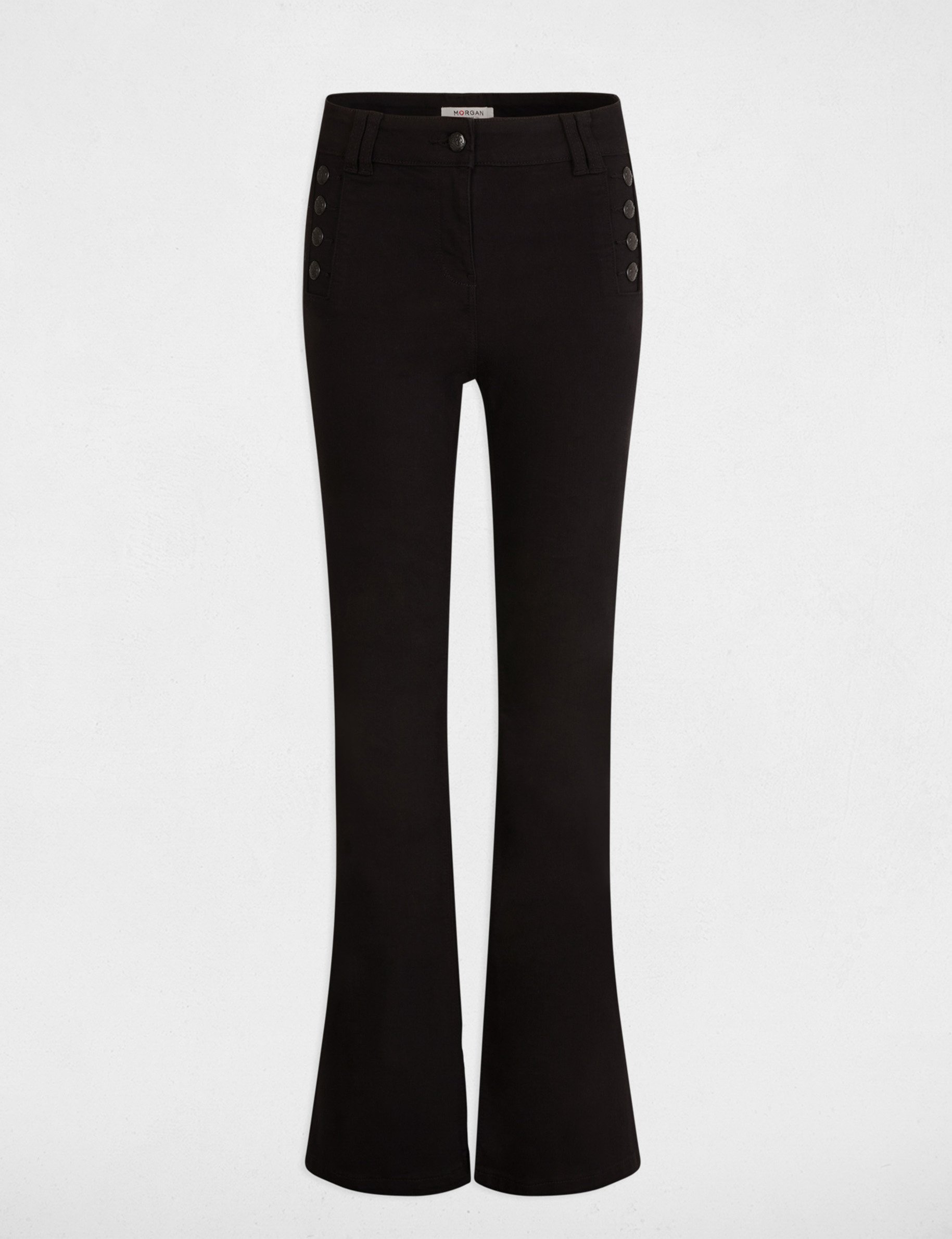Jean flare noir femme online