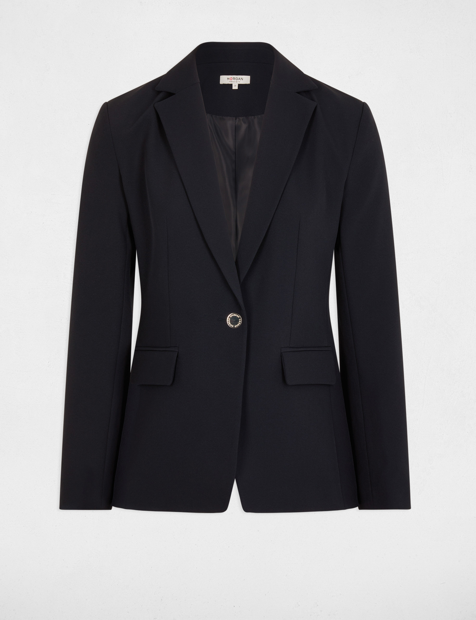 Veste blazer bleu marine femme