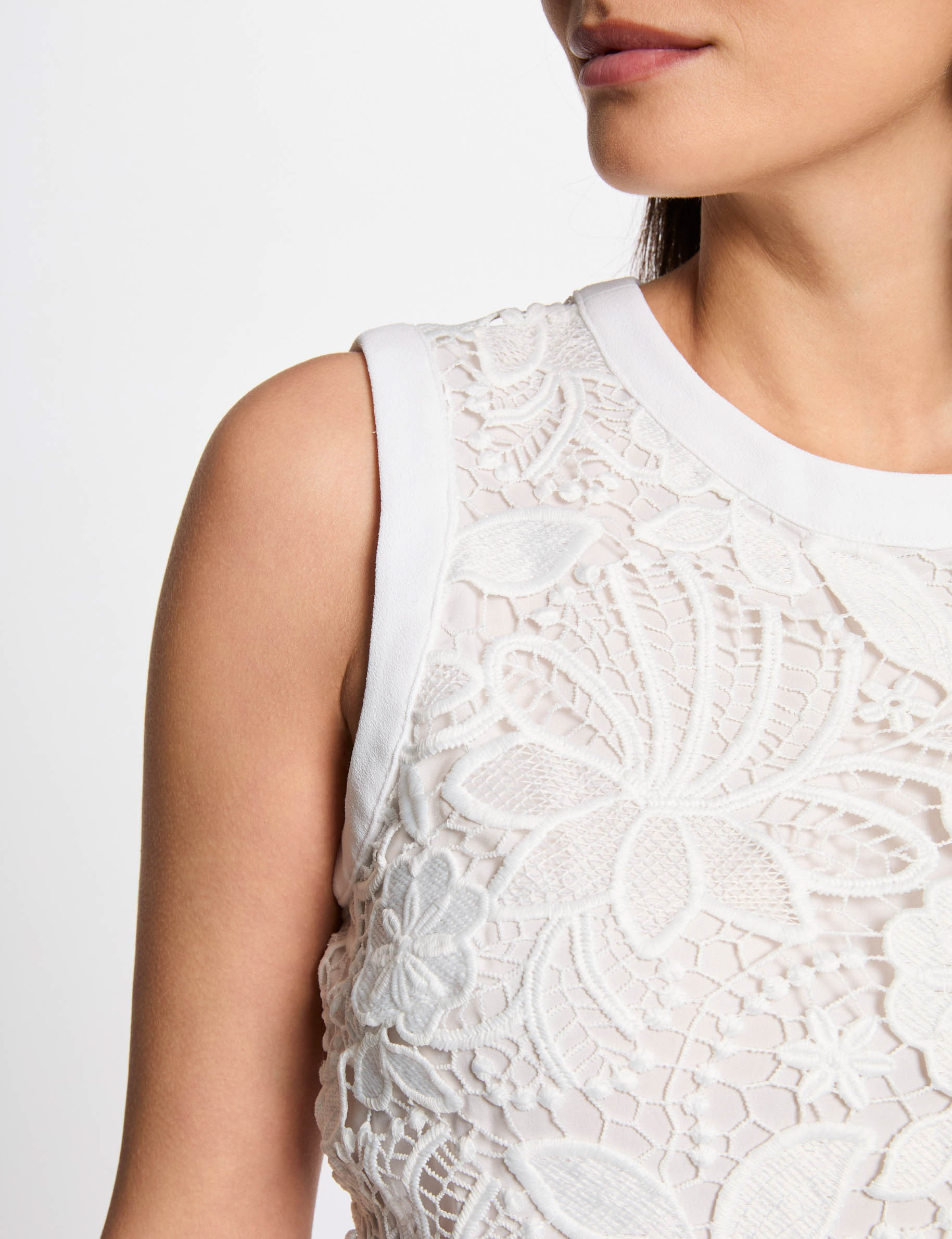 combishort dentelle blanc femme Combishort dentelle blanc femme