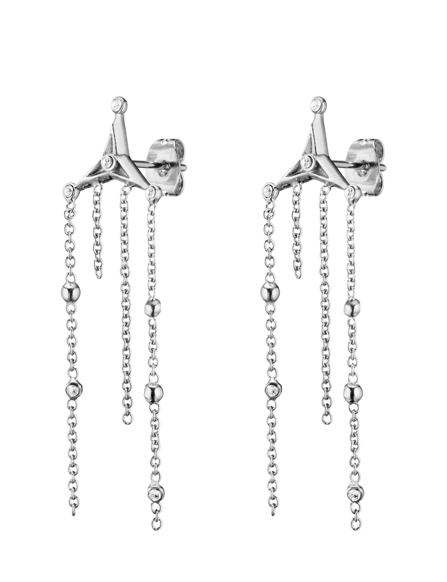 boucles doreilles pendantes etoile argente femme Boucles d'oreilles pendantes étoile argente femme
