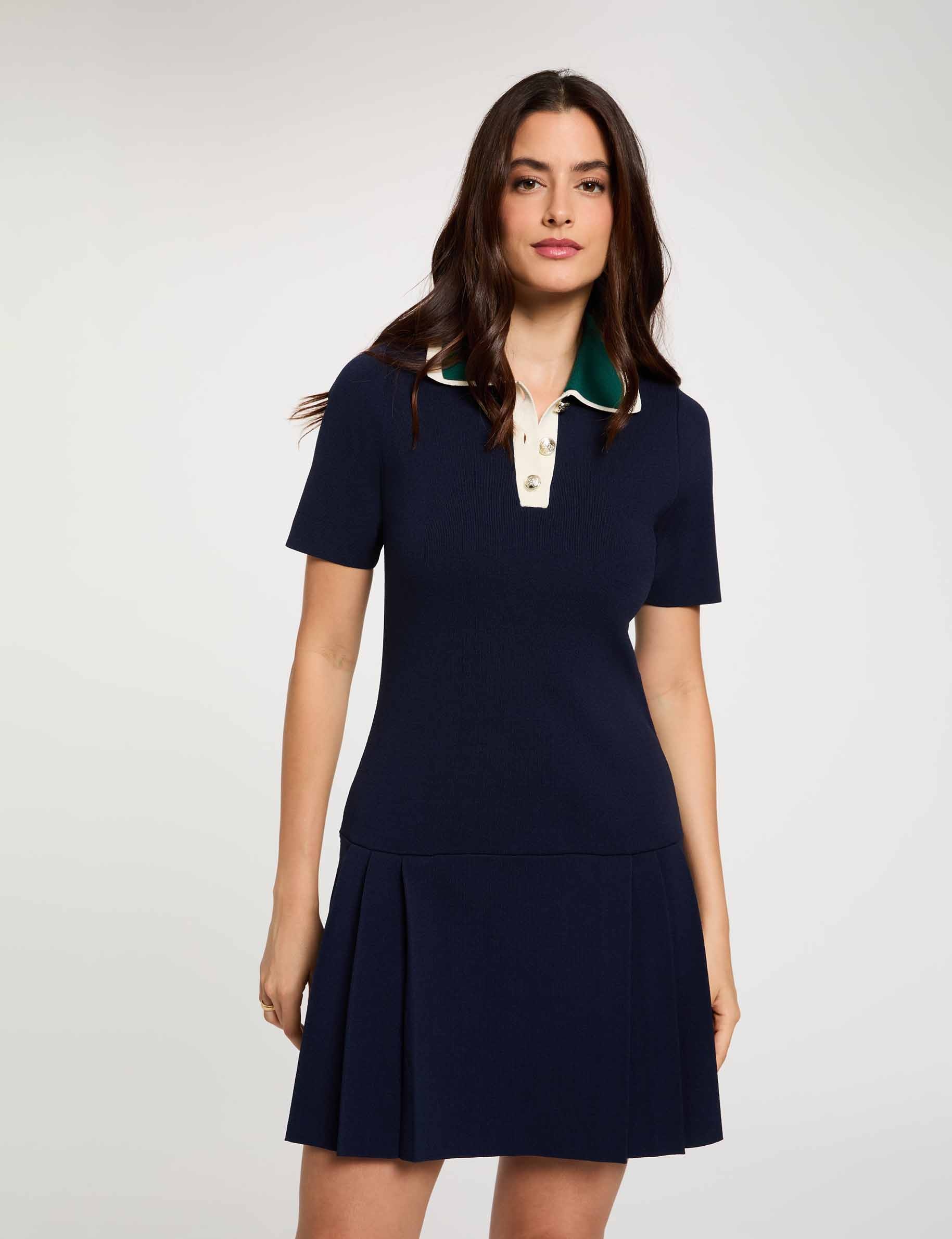 marineblauw vrouw