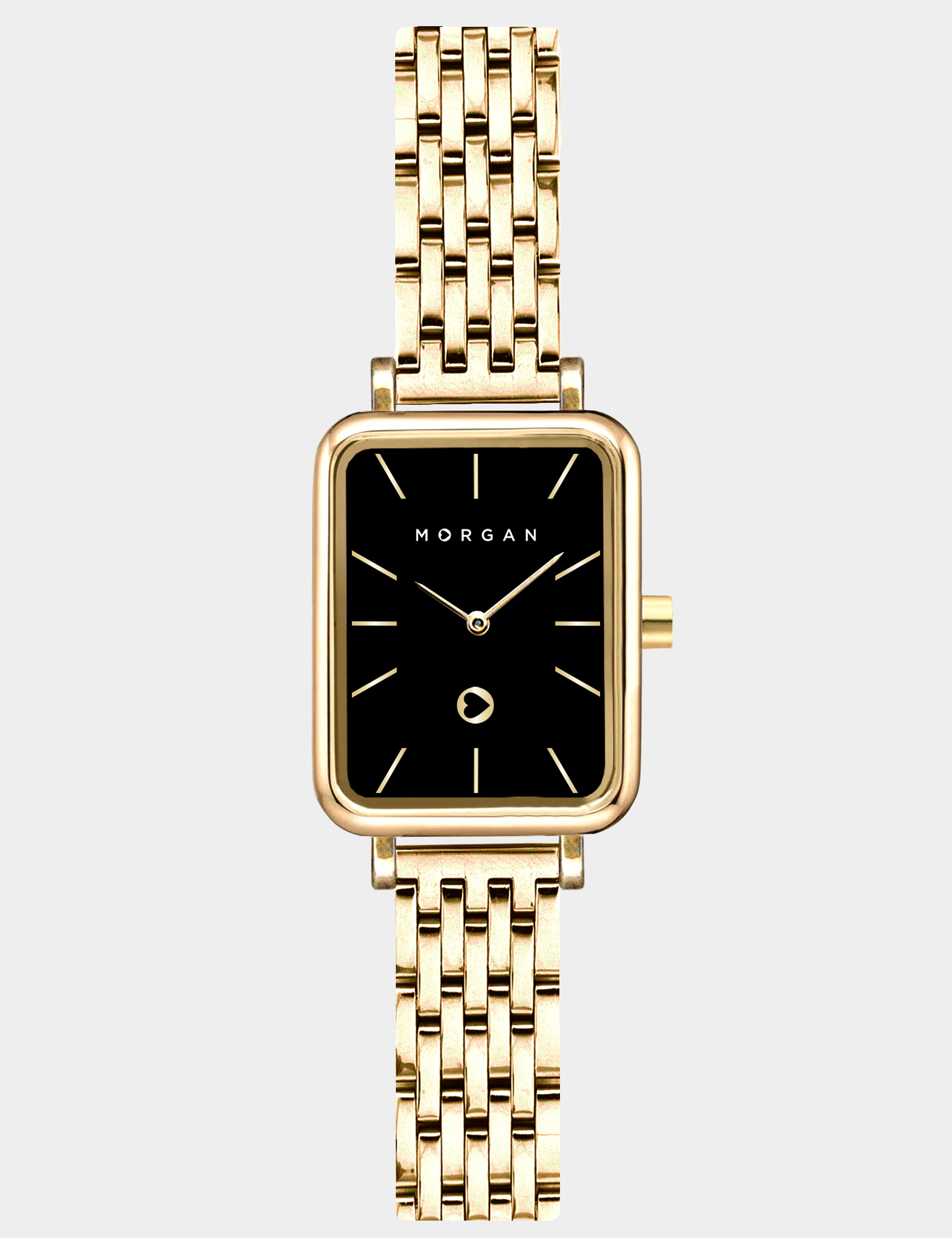 Montre classique jaune or femme