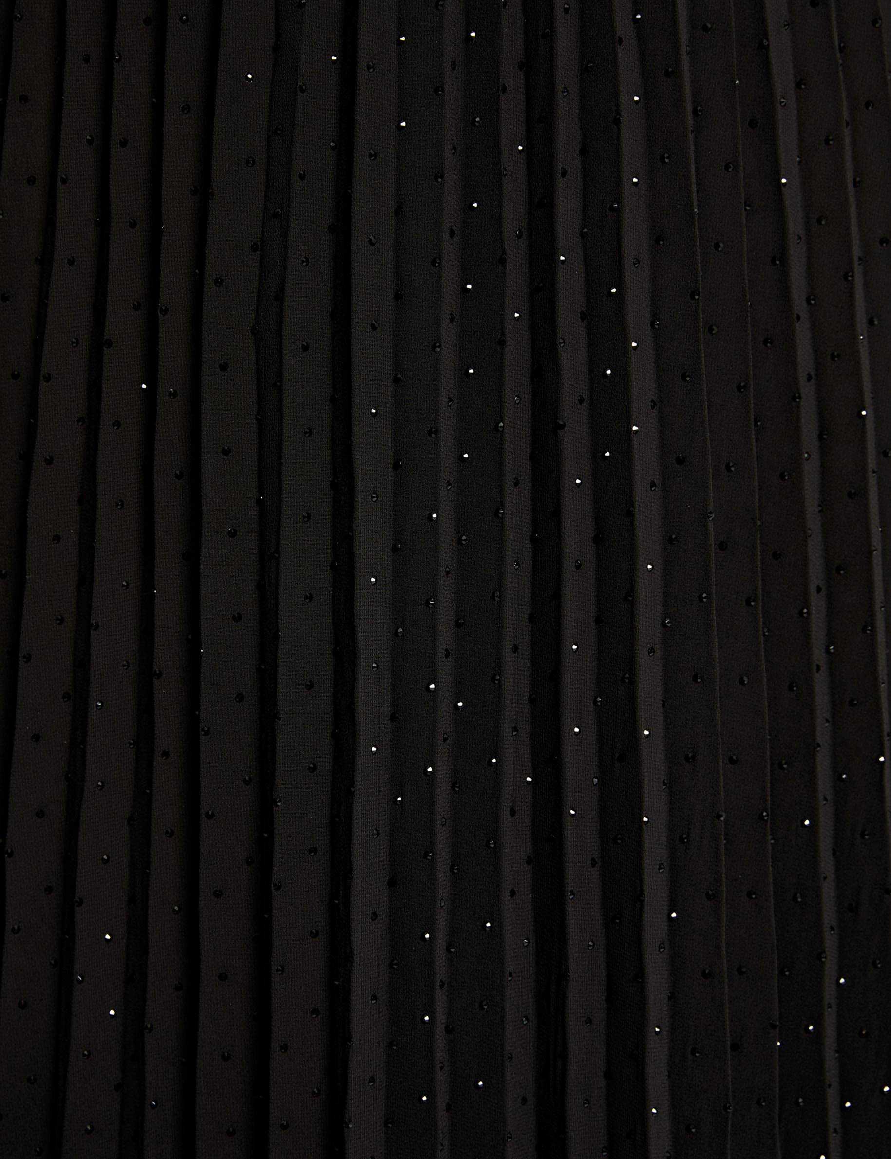 lange rok met strass zwart vrouw null