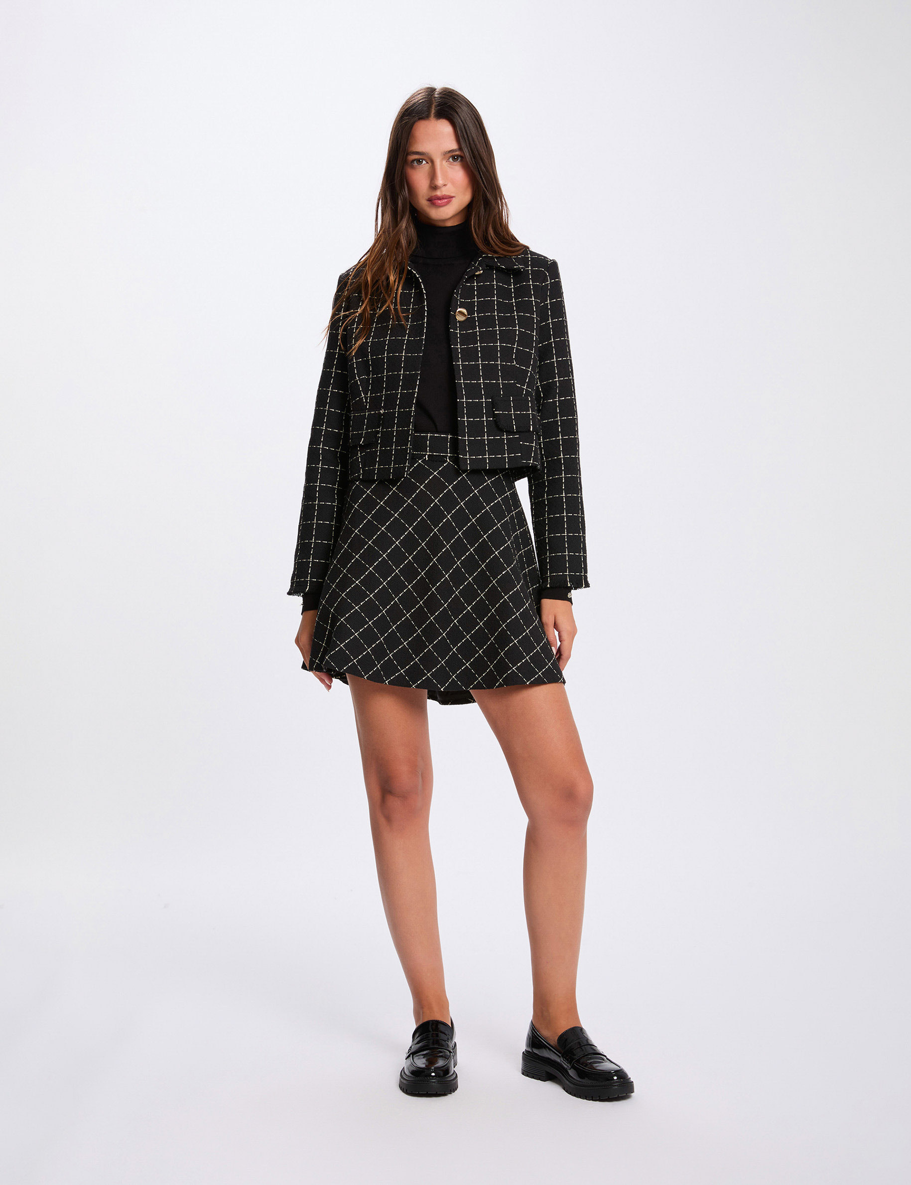 jupe courte patineuse noir femme Jupe courte patineuse noir femme