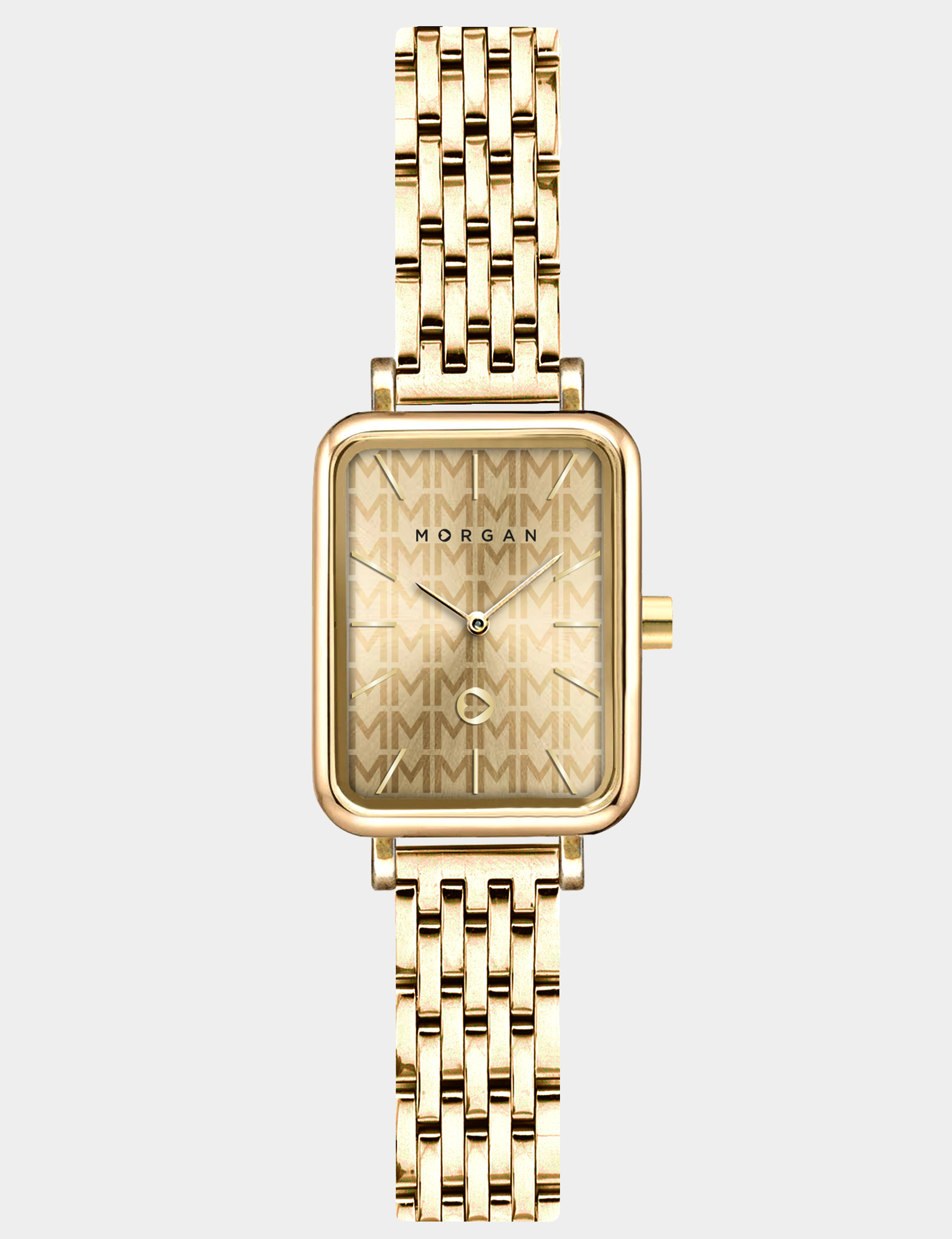 Montre classique jaune or femme